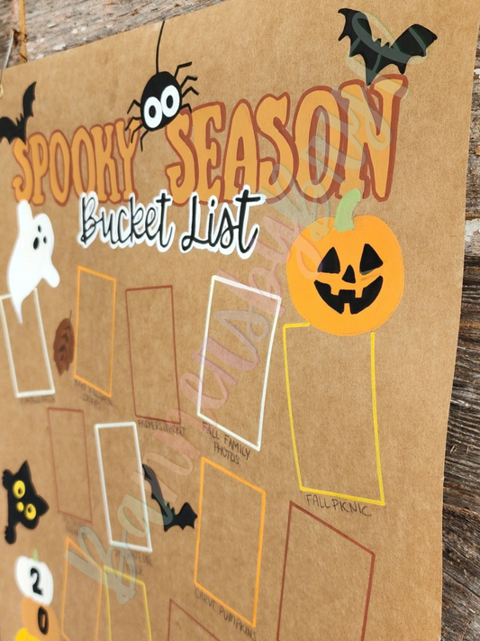 2026 Autumn Adventures Bucket List - Mini Banner