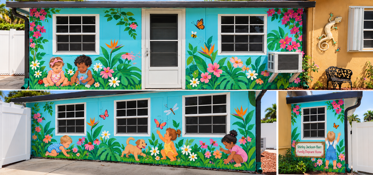 Shirley Jackson-Barr Family Daycare Home – Mural Deposit