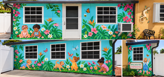 Shirley Jackson-Barr Family Daycare Home – Mural Deposit