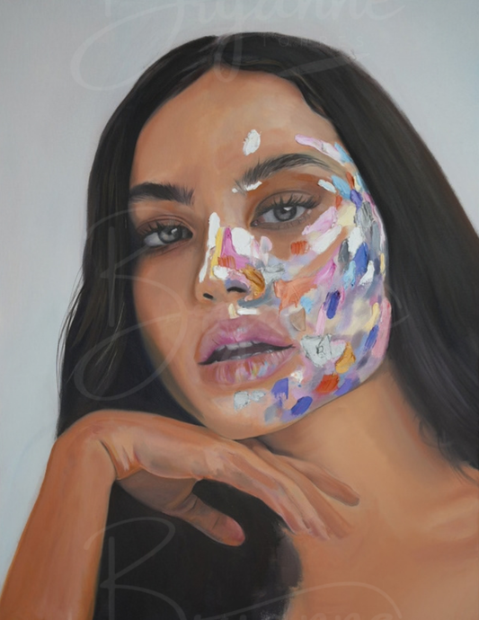 Cake Face Fine Art Print